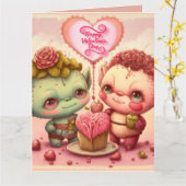 Wees mijn valentijnkaart op maat kaart (Gele Bloem)