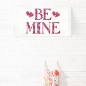 Wees Mijn Valentijnsdag 1.6x3 Vinyl Banner (Insitu)