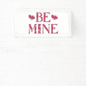 Wees Mijn Valentijnsdag 2x1 Vinyl Banner (Insitu)