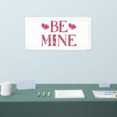 Wees Mijn Valentijnsdag 2x1 Vinyl Banner (Beurs)