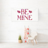 Wees Mijn Valentijnsdag 4x8 Vinyl Banner (Insitu)