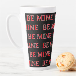 Wees Mijn Valentijnsdag Cadeau – Romantische Liefd Latte Mok