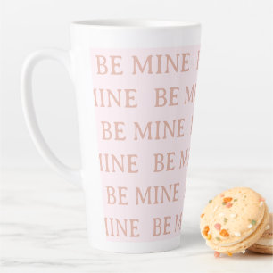 Wees Mijn Valentijnsdag Cadeau – Romantische Liefd Latte Mok