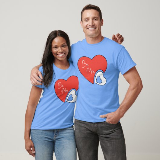 Wees mijn Valentijnsdag cadeaus T-shirt (Unisex)