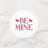 Wees mijn Valentijnsdag Confetti (Kleine voorkant)