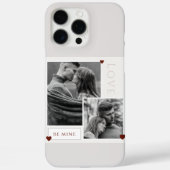 Wees mijn Valentijnsdag Couple Photo Love Case-Mate iPhone Case (Achterkant)