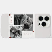Wees mijn Valentijnsdag Couple Photo Love Case-Mate iPhone Case (Achterkant (horizontaal))