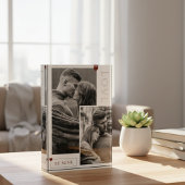 Wees mijn Valentijnsdag Couple Photo Love Fotoblokken