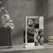 Wees mijn Valentijnsdag Couple Photo Love Fotoblokken