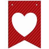 Wees mijn Valentijnsdag die vlag bundelt Vlaggetjes (Eerste vlag)