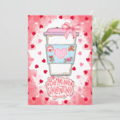 Wees mijn Valentijnsdag Kaart (Staand voorkant)