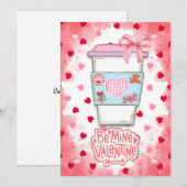 Wees mijn Valentijnsdag Kaart (Voorkant / Achterkant)