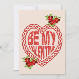 Wees mijn Valentijnsdag kaart