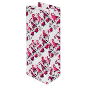 Wees mijn Valentijnsdag kabouters Wijn Cadeautas (Achterkant Gekanteld)