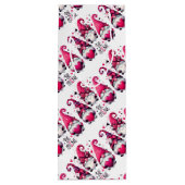 Wees mijn Valentijnsdag kabouters Wijn Cadeautas (Achterkant)