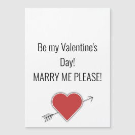 Wees mijn Valentijnsdag! MARRY, MIJN PLEASE.