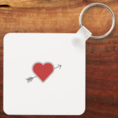 Wees mijn Valentijnsdag! MARRY, MIJN PLEASE. Sleut Sleutelhanger (Achterkant)