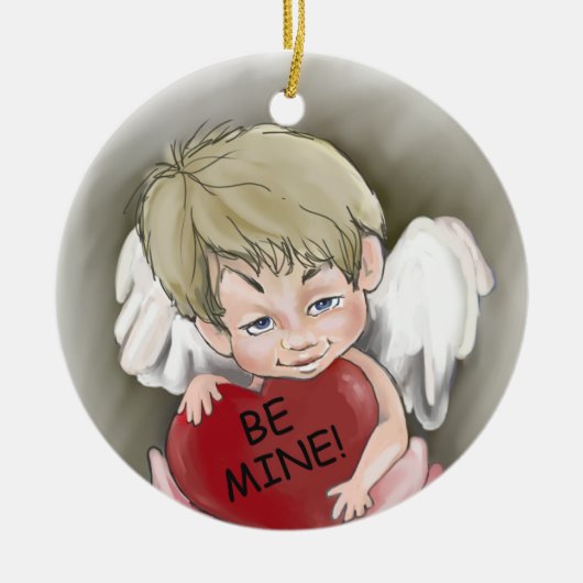 Wees mijn Valentijnsdag Ornament (Voorkant)