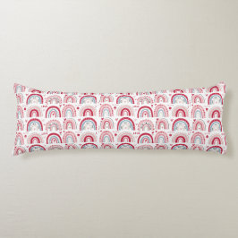 Wees mijn Valentijnsdag regenboog Lichaamskussen