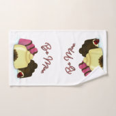 Wees mijn Valentijnsdag Snoep Bad Handdoek (Handdoek)