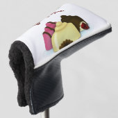 Wees Mijn Valentijnsdag Snoep Golfheadcover (3/4 voorkant)