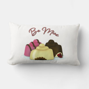 Wees mijn Valentijnsdag Snoep Kussen