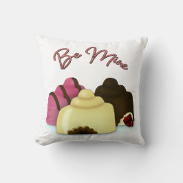 Wees mijn Valentijnsdag Snoep Kussen