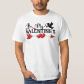 Wees mijn Valentijnse T-shirt (Voorkant)
