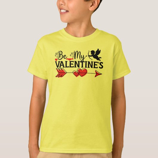 Wees mijn Valentijnse T-shirt (Voorkant)
