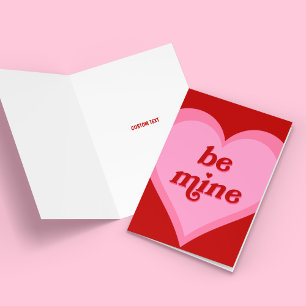 Wees Mijn Valentijnshart Kaart