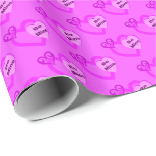Wees Mijn Valentijnshartjes Cadeauverpakking Inpak Cadeaupapier