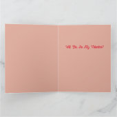 Wees mijn valentijnskaart op maat kaart (Binnen)