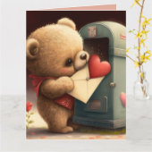 Wees mijn valentijnskaart op maat kaart (Gele Bloem)