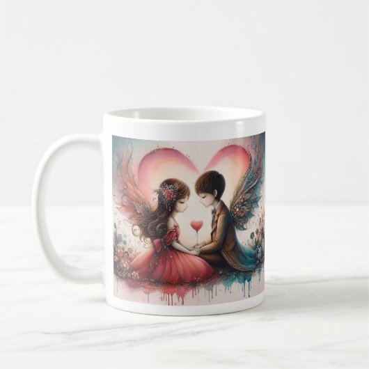 Wees mijn Valentijnsmokken Koffiemok (Links)