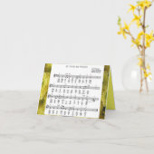 "Wees mijn visioen", merkte ik op Kaart (Gele Bloem)