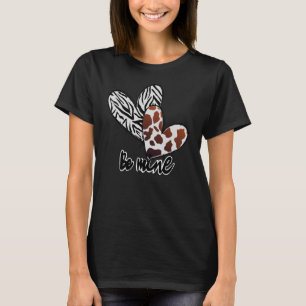 Wees mijn Westerne vingerafdrukken T-shirt