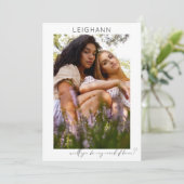 Wees mijn zegen op het juiste moment.............. kaart (Staand voorkant)