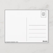 Wees Mime Briefkaart (Achterkant)