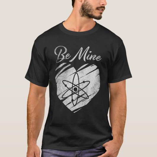 Wees Mine Cosmos ATOM Coin Valentijn Crypto Token T-shirt (Voorkant)
