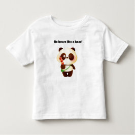 Wees moedig als een Beer Kinder Shirts