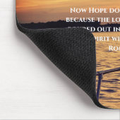 Wees moedig in mijn favoriete liefde muismat (Hoek)