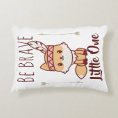 Wees moedig, kleine 1 tribale fox cute neursery accent kussen (Voorkant)
