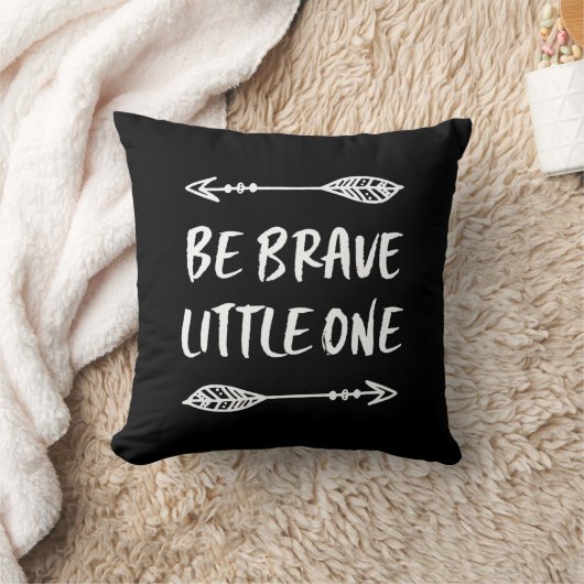 Wees moedig, kleine zwarte en witte kussen (Deken)