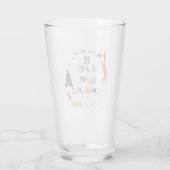 Wees moedig met fox glas (Achterkant)