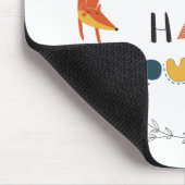 Wees moedig met fox muismat (Hoek)