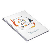 Wees moedig met fox notitieboek (Rechterzijde)