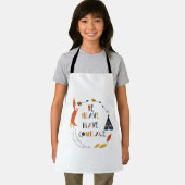 Wees moedig met fox schort (Insitu)