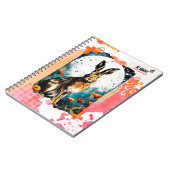 Wees moedig met je leven + haas | Notitieboek Jour (Linkerzijde)