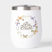 Wees moedig, Paarse gele vlinders met adem (Voorkant)