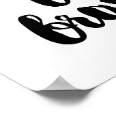 Wees moedig - Pijlen - Wit Poster (Hoek)